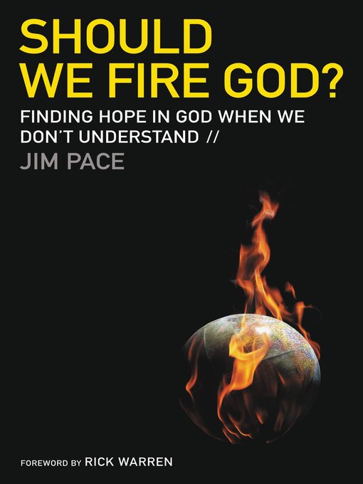 Title details for Should We Fire God? by Jim Pace - Wait list